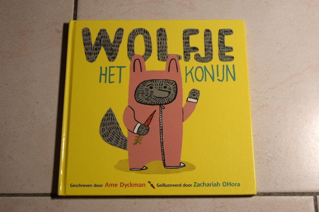 Wolfje het konijn / Ame Dyckman, Ophalen of Verzenden, Zo goed als nieuw, Fictie algemeen, Voorleesboek