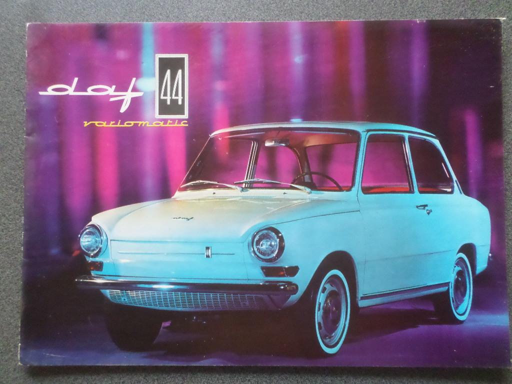 1966 Daf 44 Brochure, Ophalen of Verzenden, Zo goed als nieuw, Overige merken
