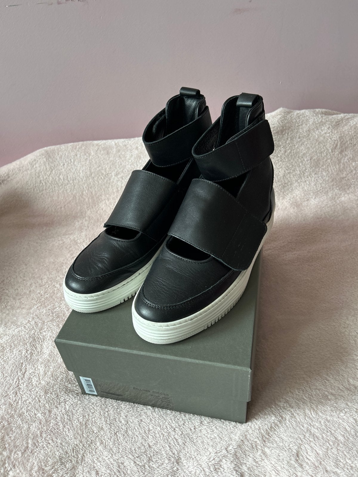 Filling Pieces Cleopatra Black High Top Sneakers  Maat 39, Kleding | Dames, Zwart, Nieuw, Ophalen of Verzenden, Sneakers of Gympen