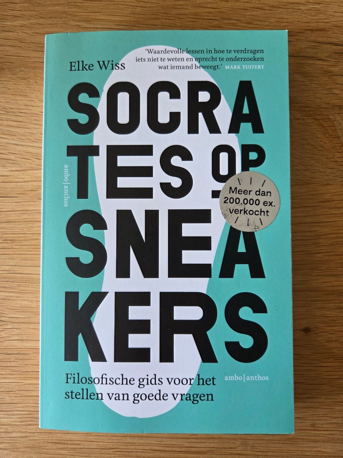 Socrates op Sneakers - Filosofische gids Elke Wiss, Ophalen of Verzenden, Zo goed als nieuw, Wijsbegeerte of Ethiek, Elke Wiss