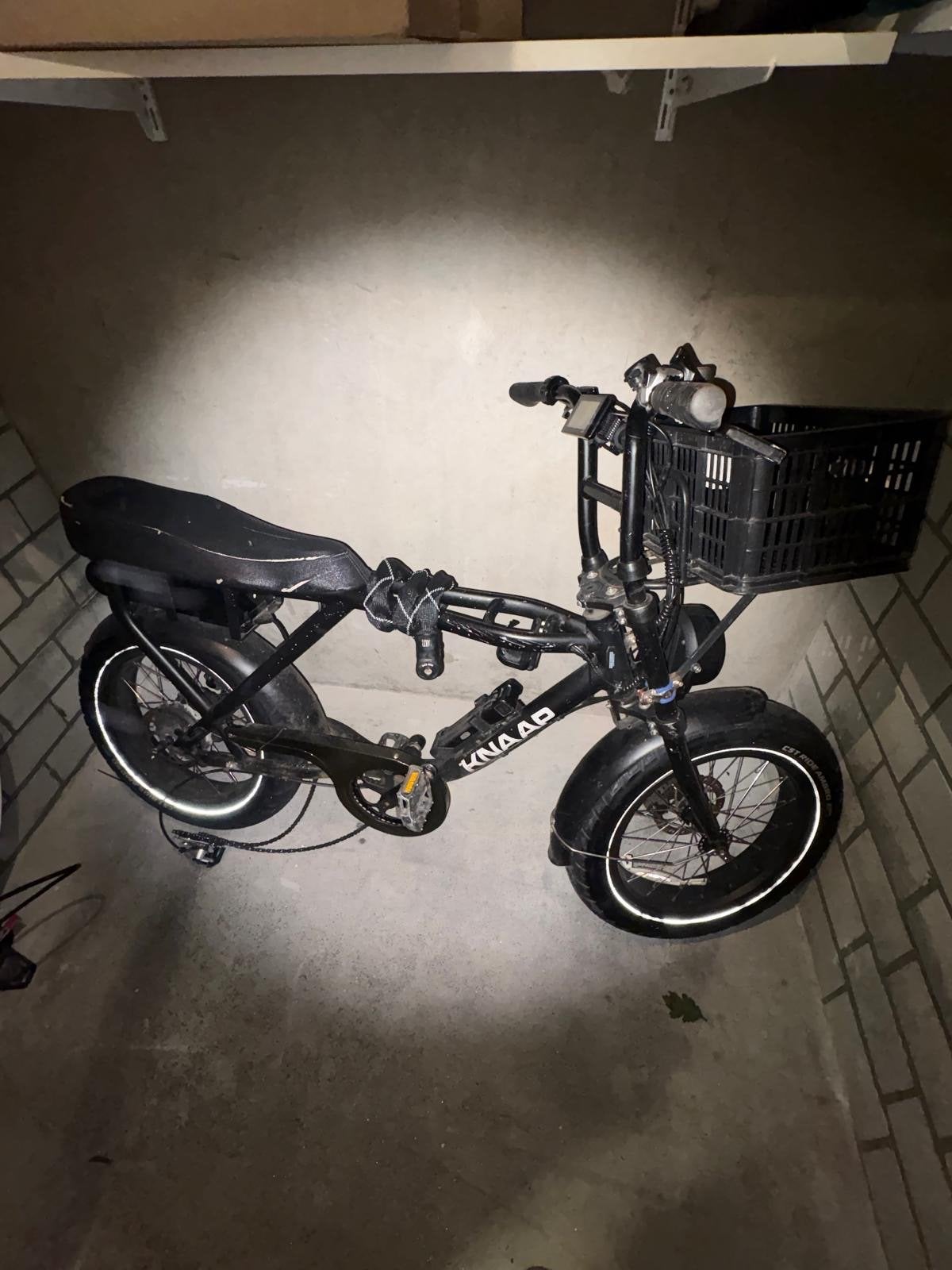 Knaap Fatbike - ONDERDELEN, Fietsen en Brommers, Elektrische fietsen, Gebruikt, 51 tot 55 cm, 50 km per accu of meer, Ophalen