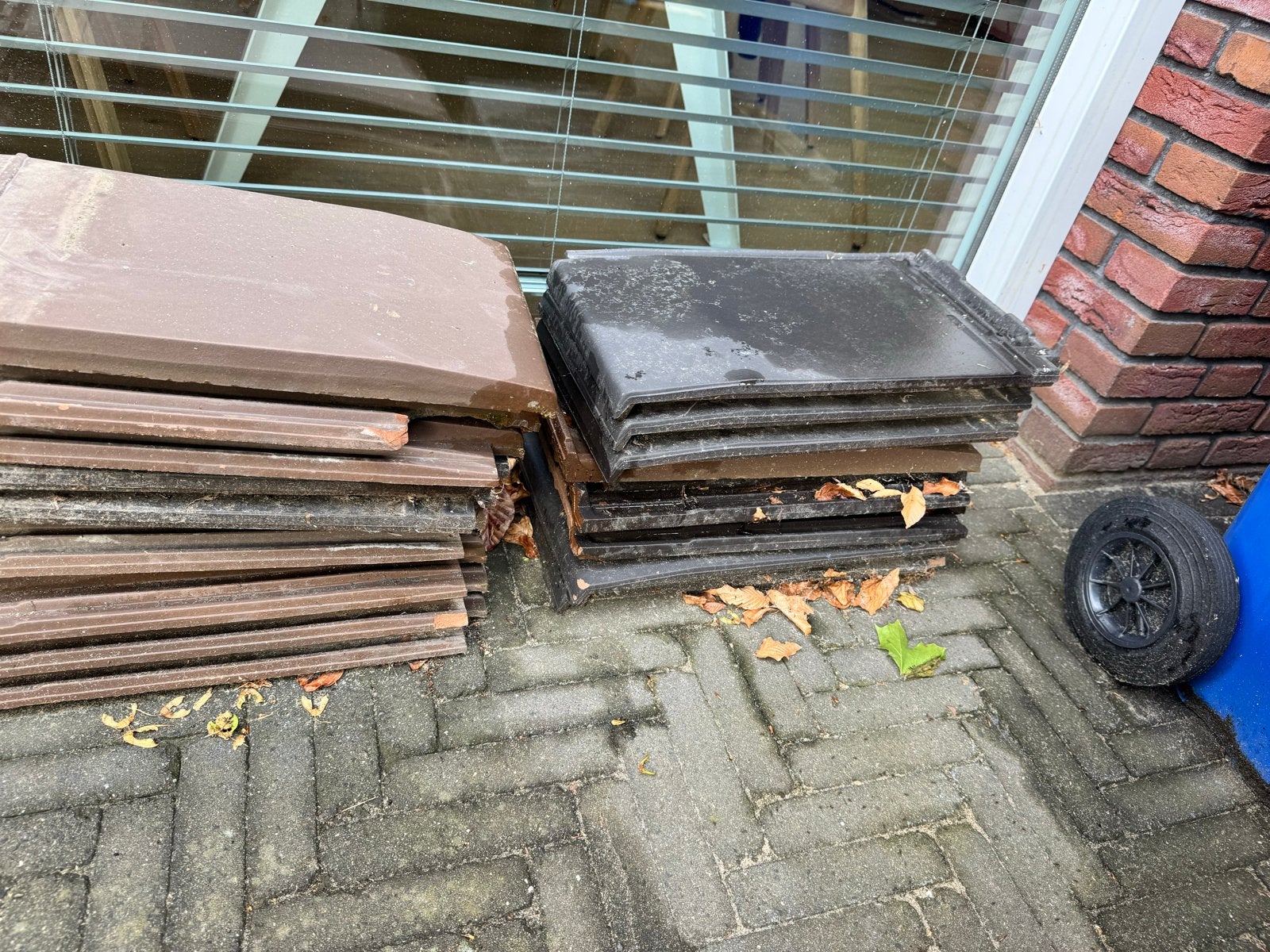 Keramische leipannen wrs Koramic Actua 10 EB dakpan, Ophalen, Gebruikt, Minder dan 5 m², Dakpannen
