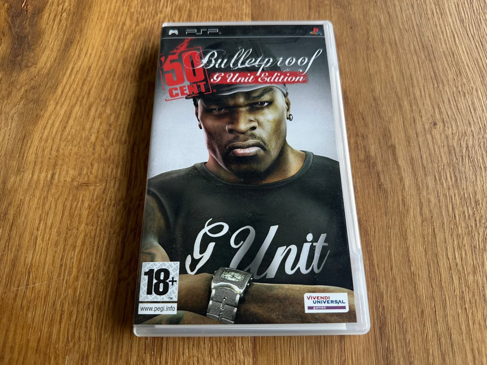 PSP game: 50 Cent: Bulletproof - G Unit Edition., 1 speler, Ophalen, Zo goed als nieuw, Vanaf 18 jaar