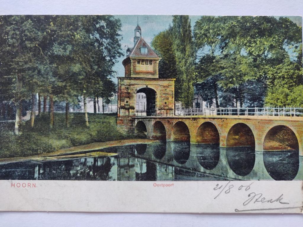 X1770 Hoorn 1906, Ophalen of Verzenden, Voor 1920, Noord-Holland