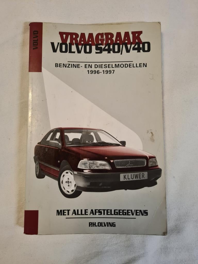 Vraagbaak Volvo S40 / V40 ., Auto diversen, Handleidingen en Instructieboekjes, Ophalen of Verzenden