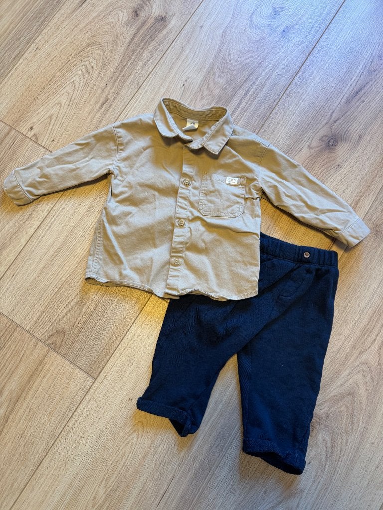 Jongenskleding maat 80 – H&M – 5-delige set, Kinderen en Baby's, H&M, Ophalen of Verzenden, Zo goed als nieuw, Jongetje