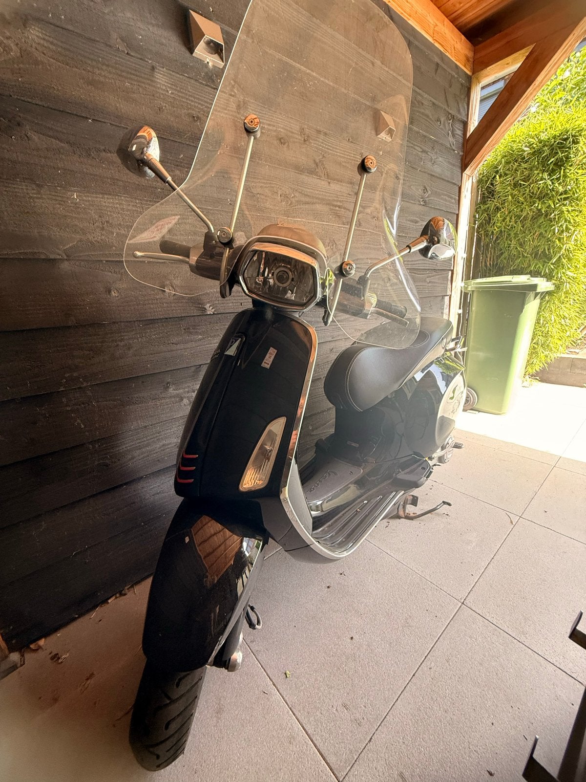 Windscherm + chrome delen Vespa Sprint/Primavera te koop, Fietsen en Brommers, Brommeronderdelen | Scooters, Ophalen, Gebruikt