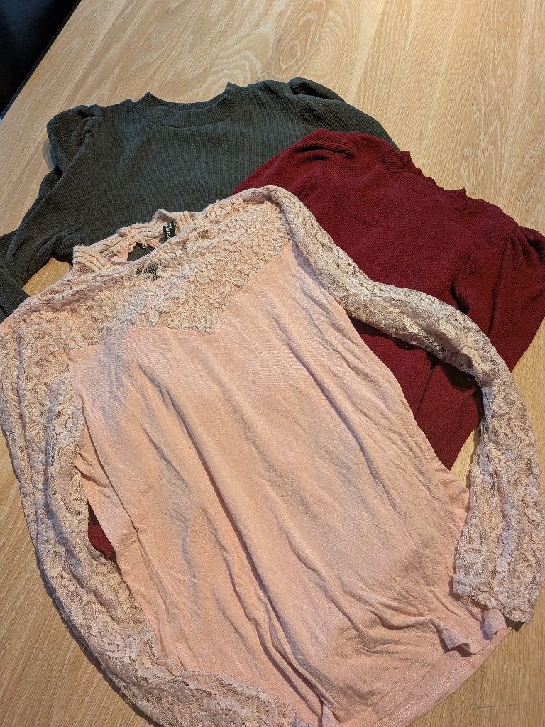 top maat s, Ophalen of Verzenden, Zo goed als nieuw, Lange mouw, Roze