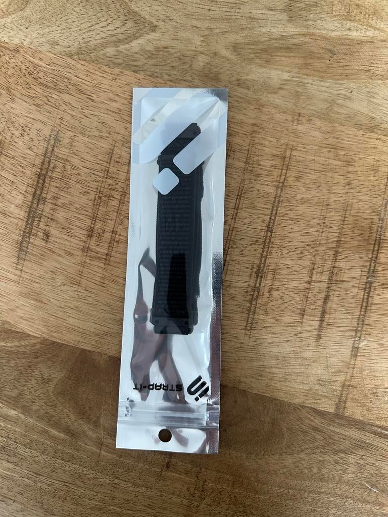 Horlogebandje Garmin Fenix 7S 41mm - Zwart, Ophalen of Verzenden, Zo goed als nieuw, Overige typen