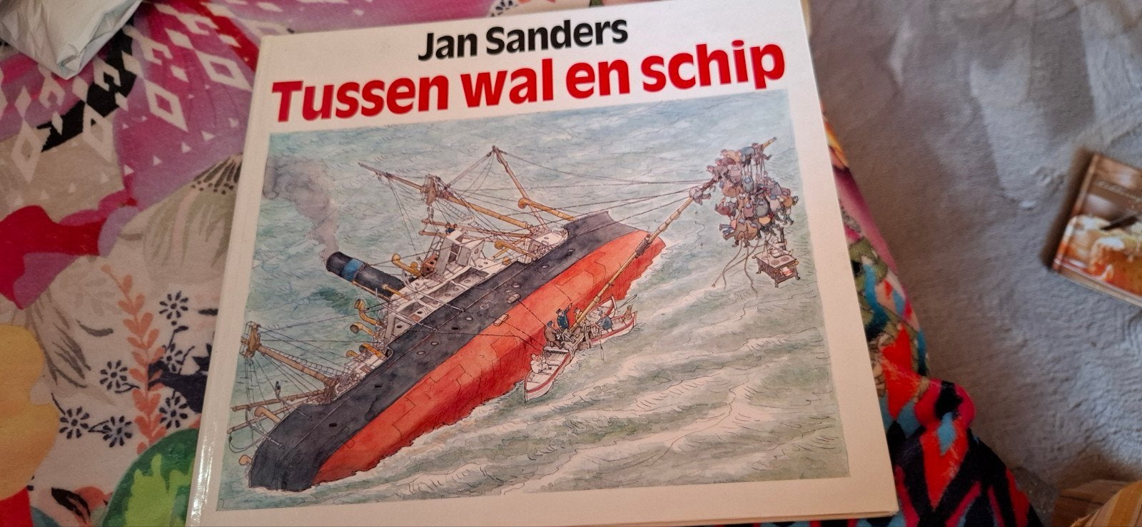 Tussen wal en schip-Jan Sanders, Ophalen of Verzenden, Zo goed als nieuw