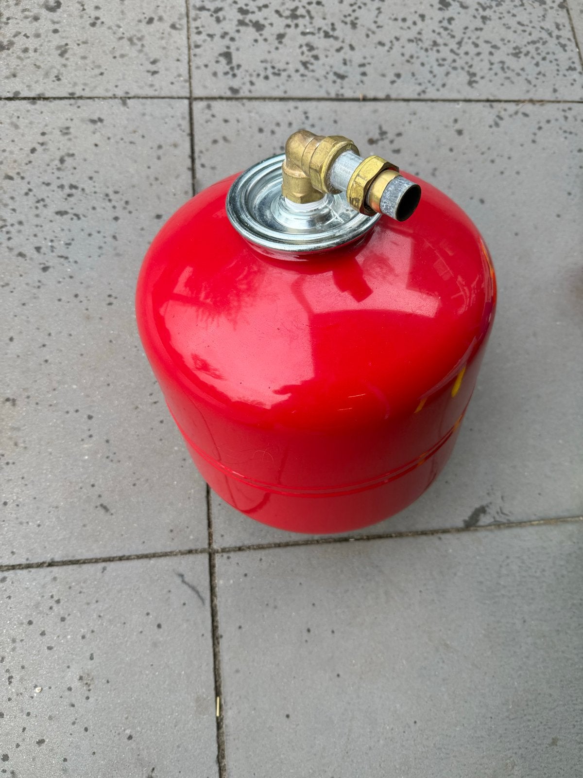 Rood expansievat 0.5L - Flexvat, Ophalen of Verzenden, Gebruikt