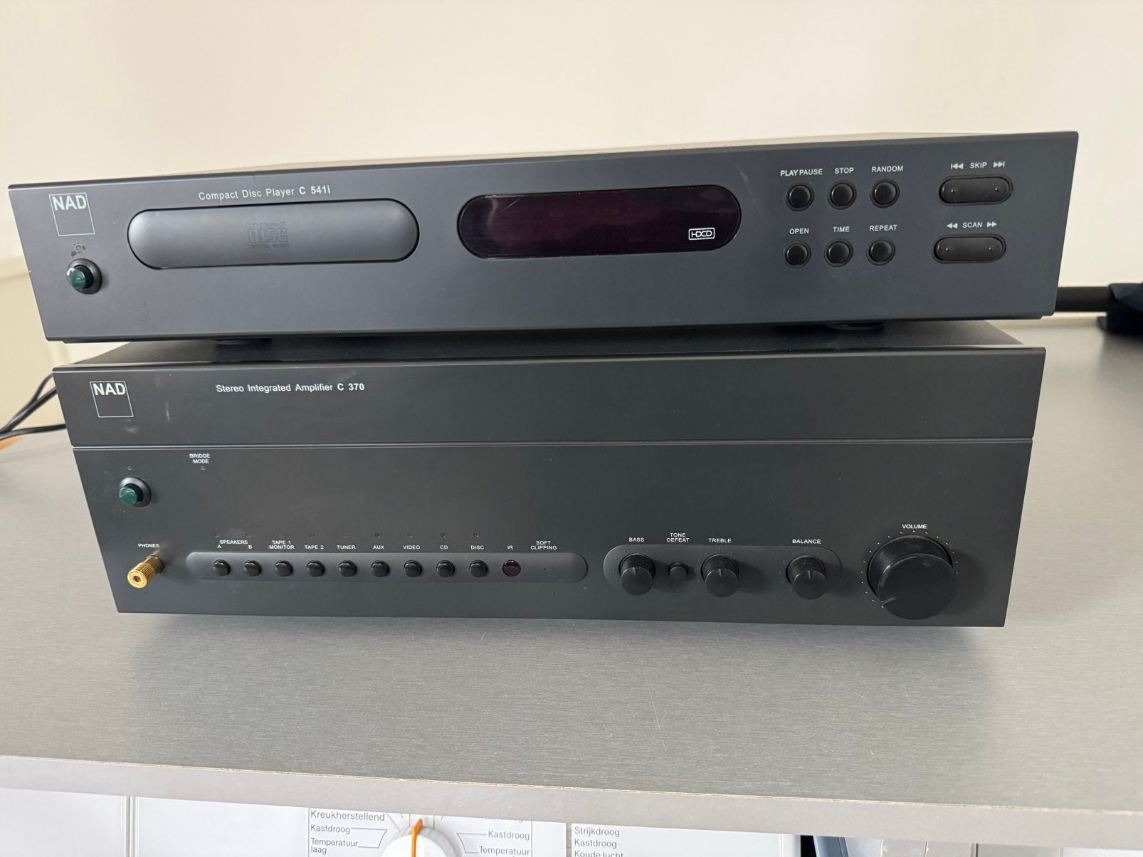 NAD versterker C 370 / NAD CD C541i/2 Dali boxen / koptelef., Ophalen, Gebruikt, Overige merken
