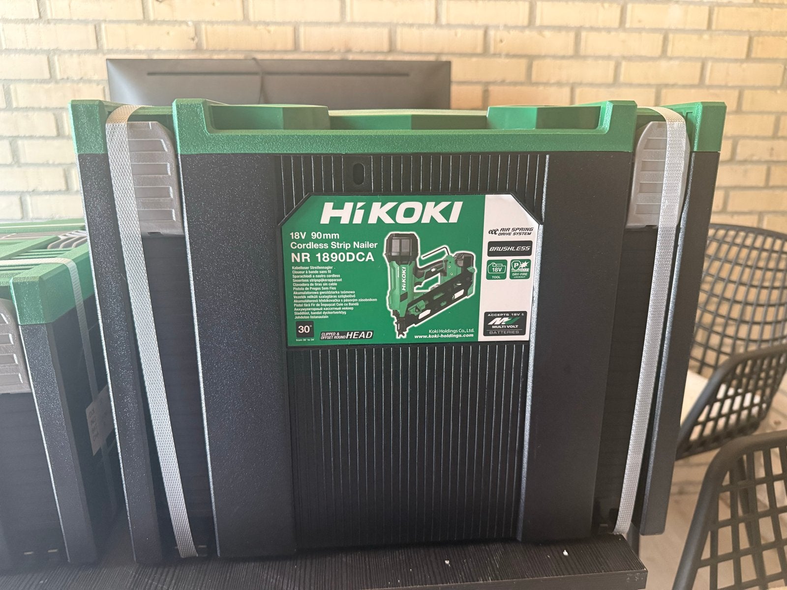 HiKOKI 18V 90mm Accu Spijkerpistool NR1890DCA, Ophalen of Verzenden, Zo goed als nieuw, Overige typen, Overige merken