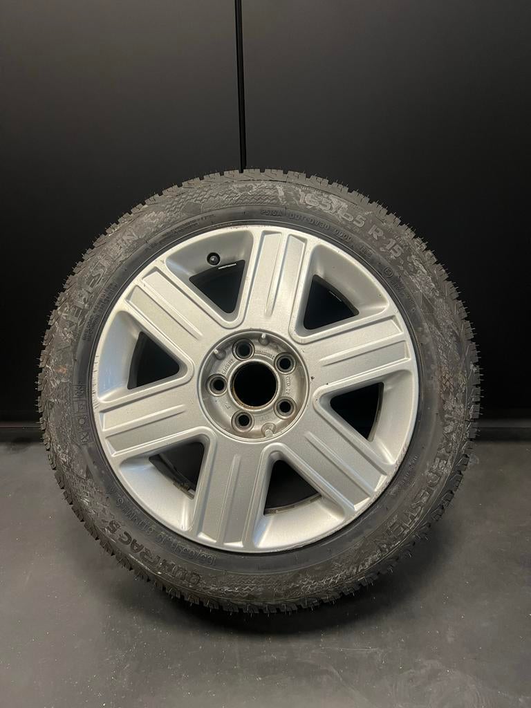 1 lm velg Audi A2 met band 165/65R15 vredestein, Ophalen, Audi, Gebruikt, 15 inch