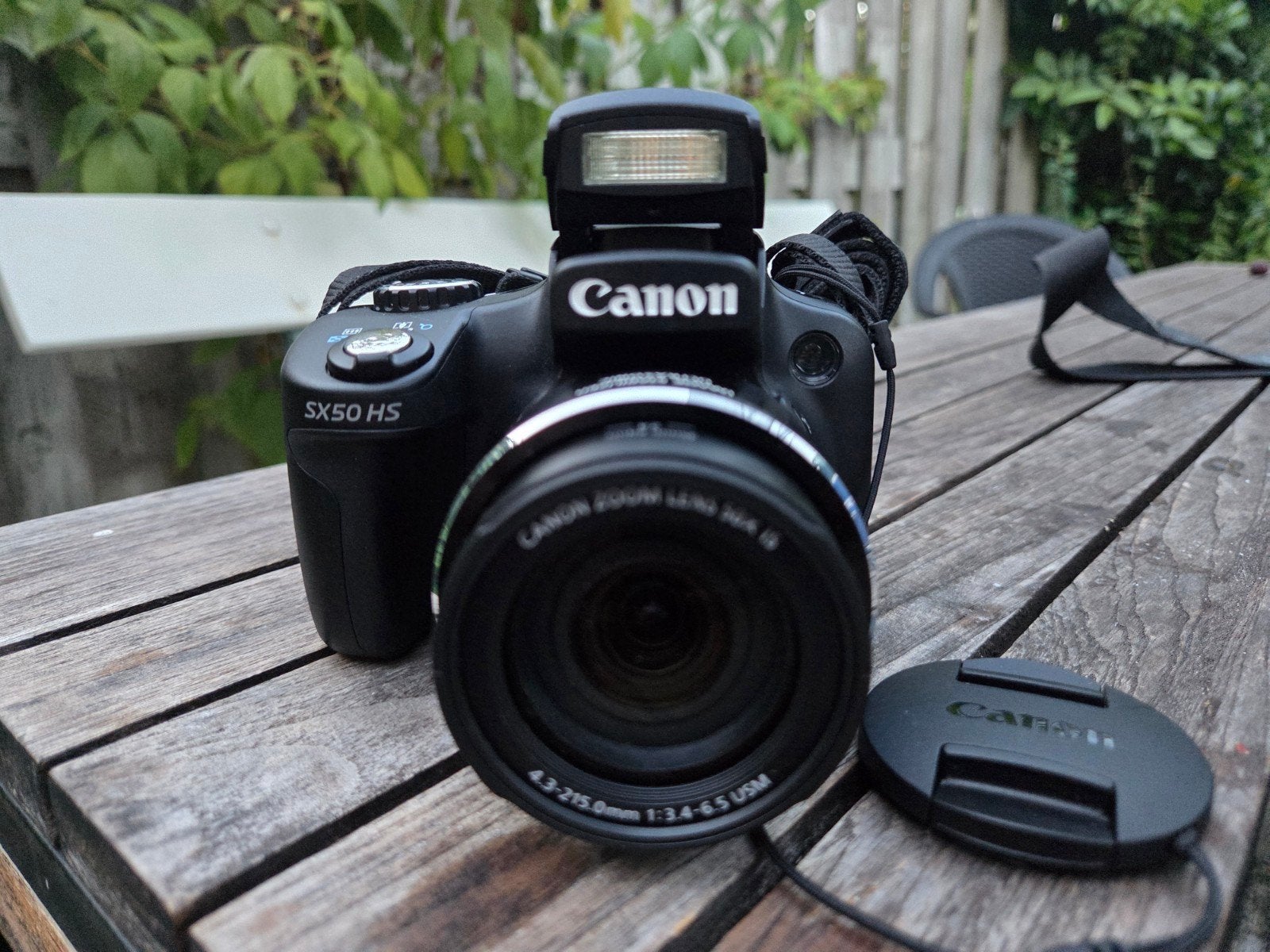 Canon PowerShot SX50 HS Bridgecamera - Zo goed als nieuw, Lensdop, Canon, 12 megapixels, Ophalen of Verzenden