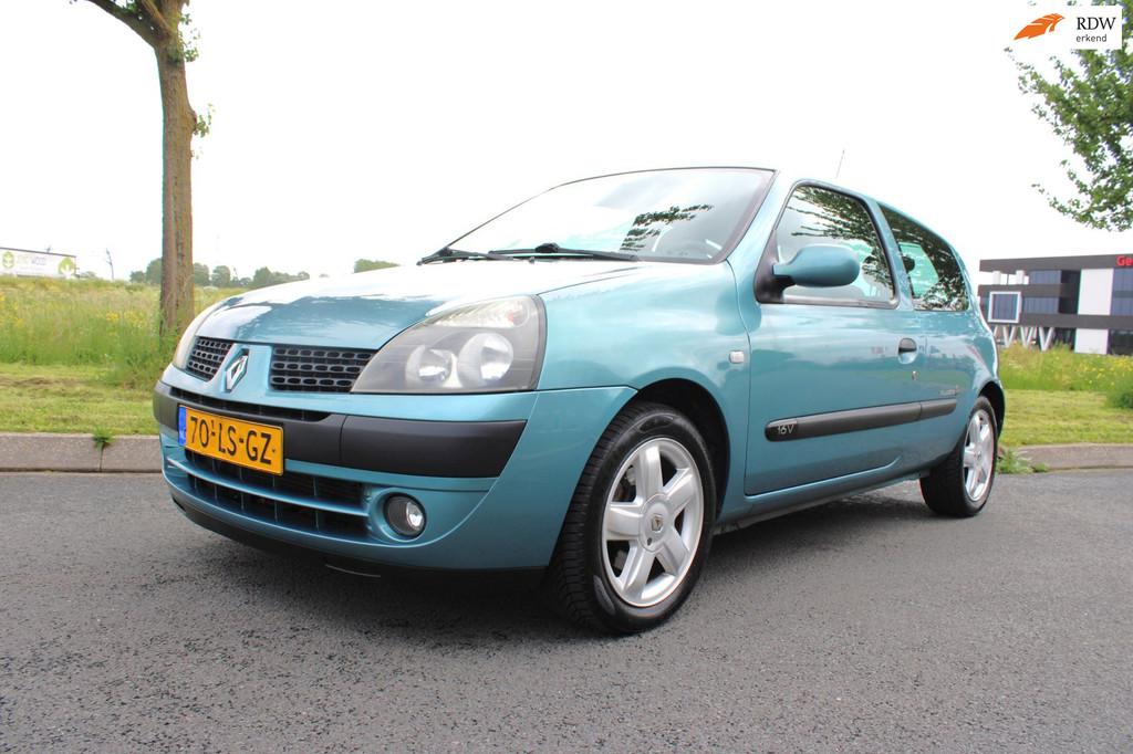Renault Clio 1.2-16V Dynamique Airco, Auto's, Renault, Stof, Gebruikt, 31 €/maand, 4 cilinders