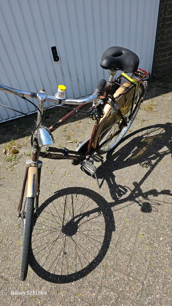 Retro Sparta Herenfiets, Overige merken, Gebruikt, Velgrem, Ophalen of Verzenden