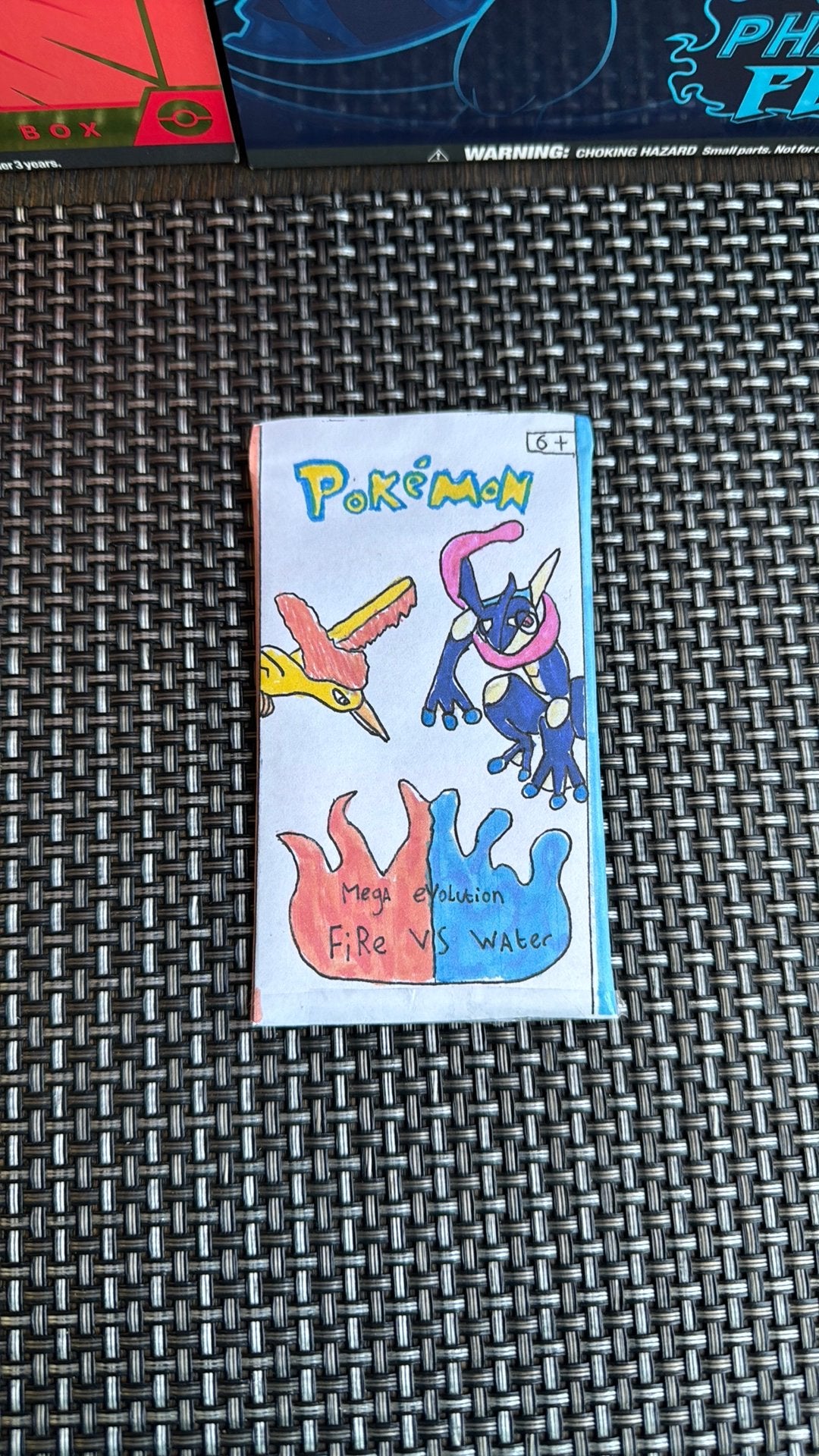 Homemade pokemon packs Fire  vs water  packs, Ophalen of Verzenden, Zo goed als nieuw, Speelkaart(en)