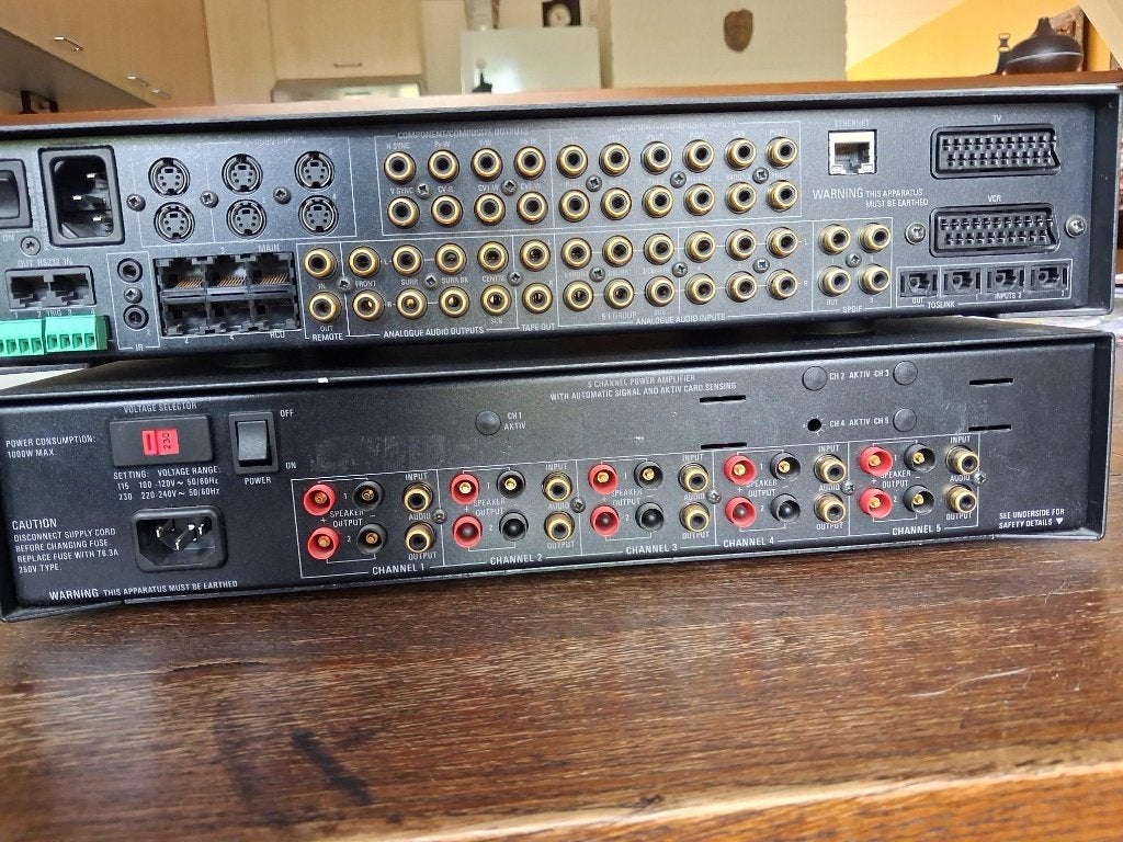 Linn AV 5125 eindversterker, Ophalen, Gebruikt, 120 watt of meer, Overige merken