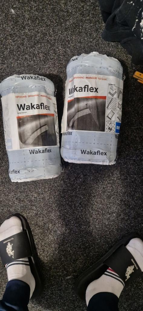 WAKAFLEX loodvervanger - 2 rollen, Overige materialen, Zwart, Overige typen, Nieuw