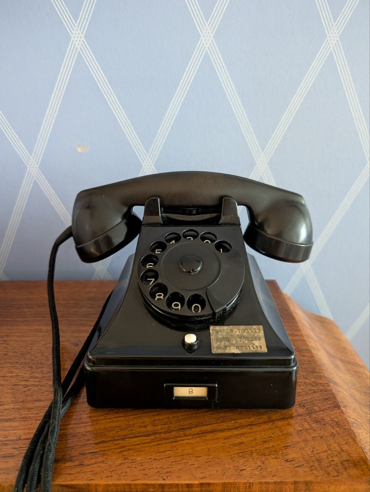 1954 bakeliet telefoon PTT iconische Standard Electric type, Telecommunicatie, Vaste telefoons | Niet Draadloos, Ophalen of Verzenden