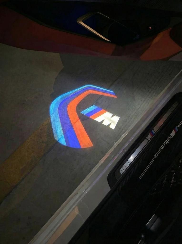 BMW M Track Logo Deurlichten / Instapverlichting, Ophalen of Verzenden