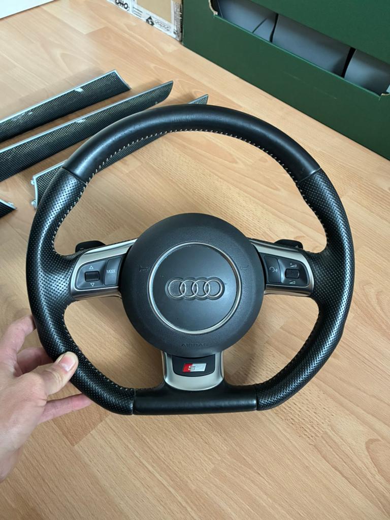 Audi TT 8J  S-line stuur afgevlakt, Ophalen of Verzenden, Audi