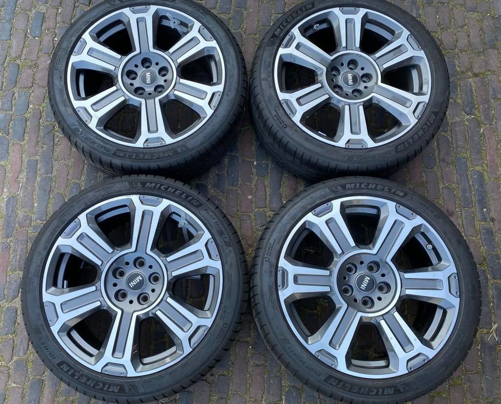 19” Mini Countryman F60 Turnstyle 558 velgen + Michelin, 19 inch, Banden en Velgen, Nieuw, Ophalen of Verzenden