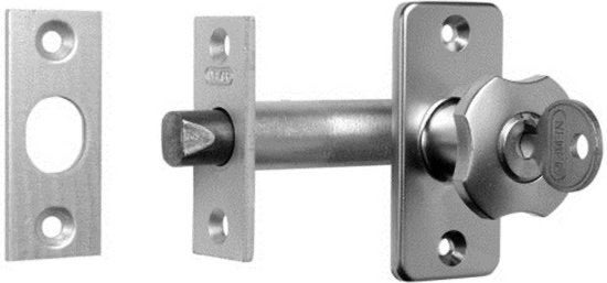 Nemef insteekgrendel 50 mm 2602/4 cilinder, ., Nieuw, Ophalen of Verzenden, Slot
