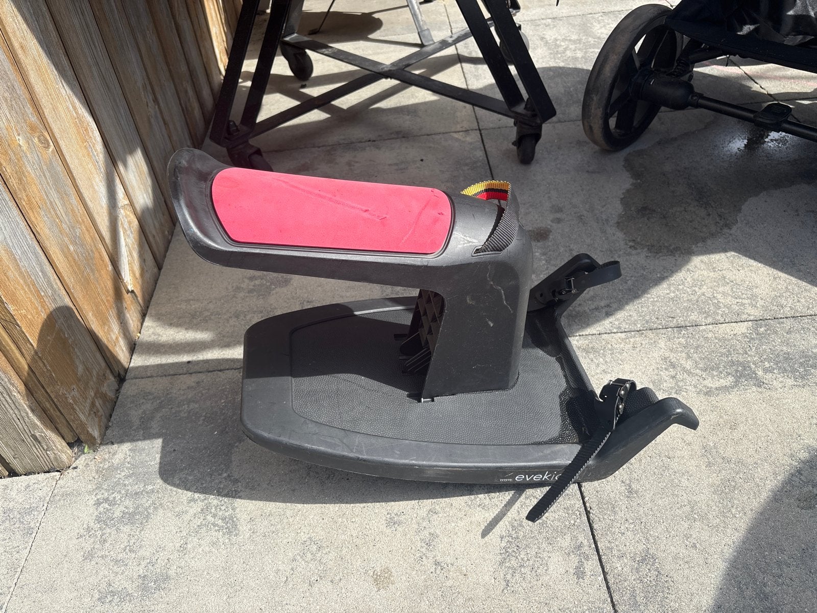 Evekids Meerijdplankje met zitje, Ophalen, Gebruikt, Kinderwagen, Overige merken