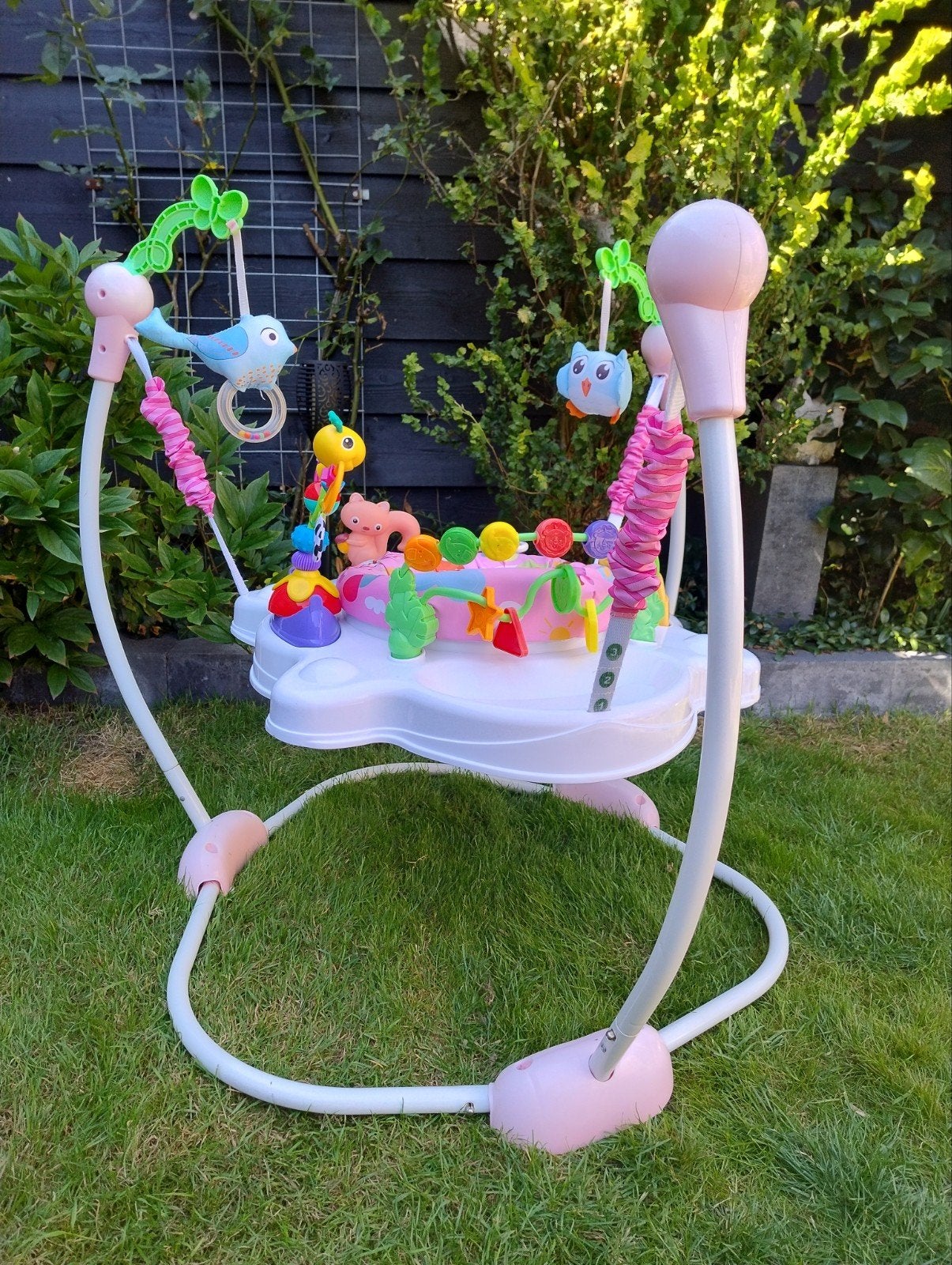 Jumperoo / Babyjumper met speelgoed en geluid, Kinderen en Baby's, Speelgoed | Babyspeelgoed, Ophalen, Gebruikt, Overige typen