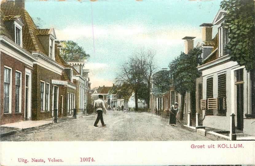 380-782-037 Kollum, Verzenden, Voor 1920, Friesland