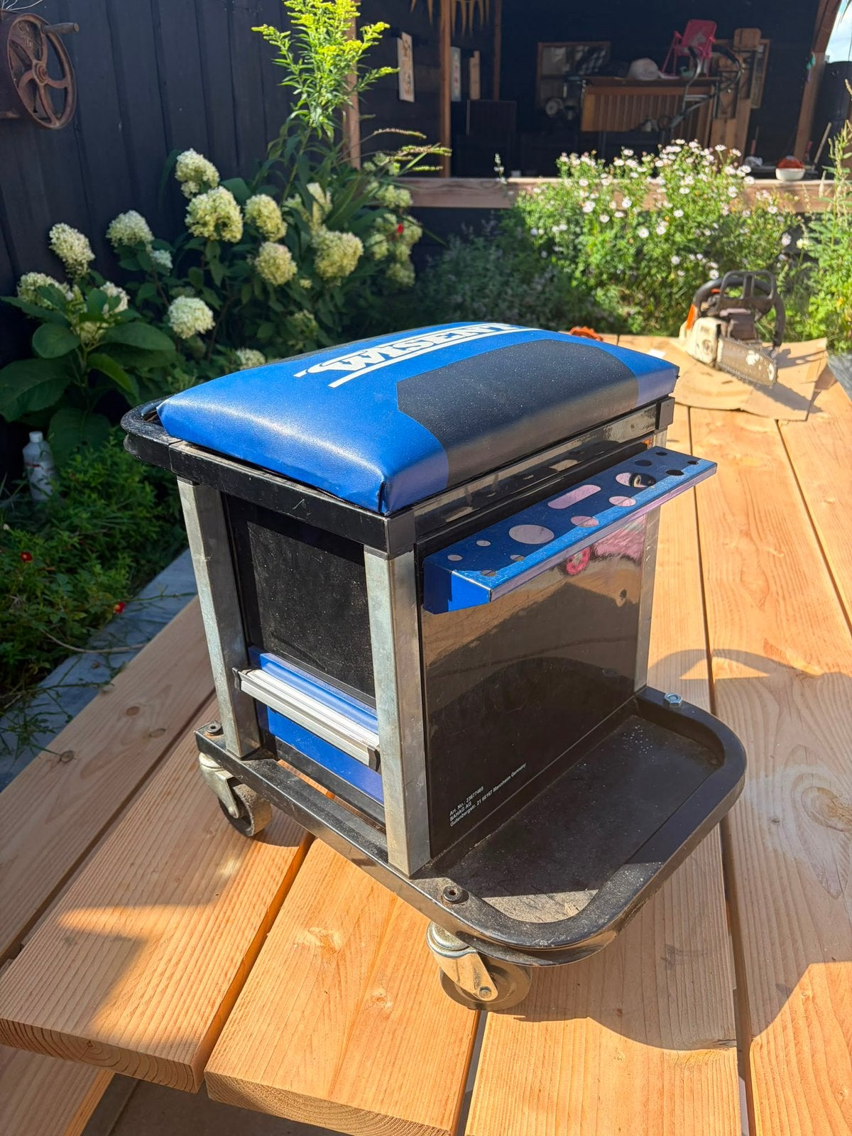 Wisent Montage-Rollhocker garage stoel, Ophalen of Verzenden, Zo goed als nieuw