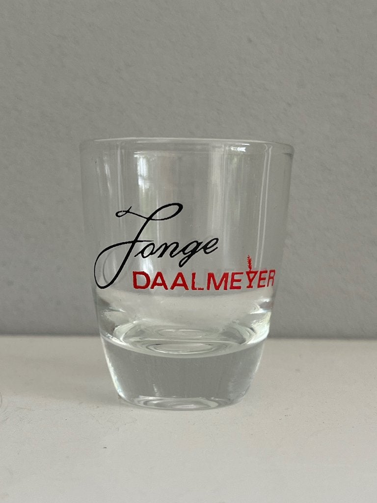 Vintage borrelglas Jonge Daalmeyer, Ophalen of Verzenden, Zo goed als nieuw, Overige typen