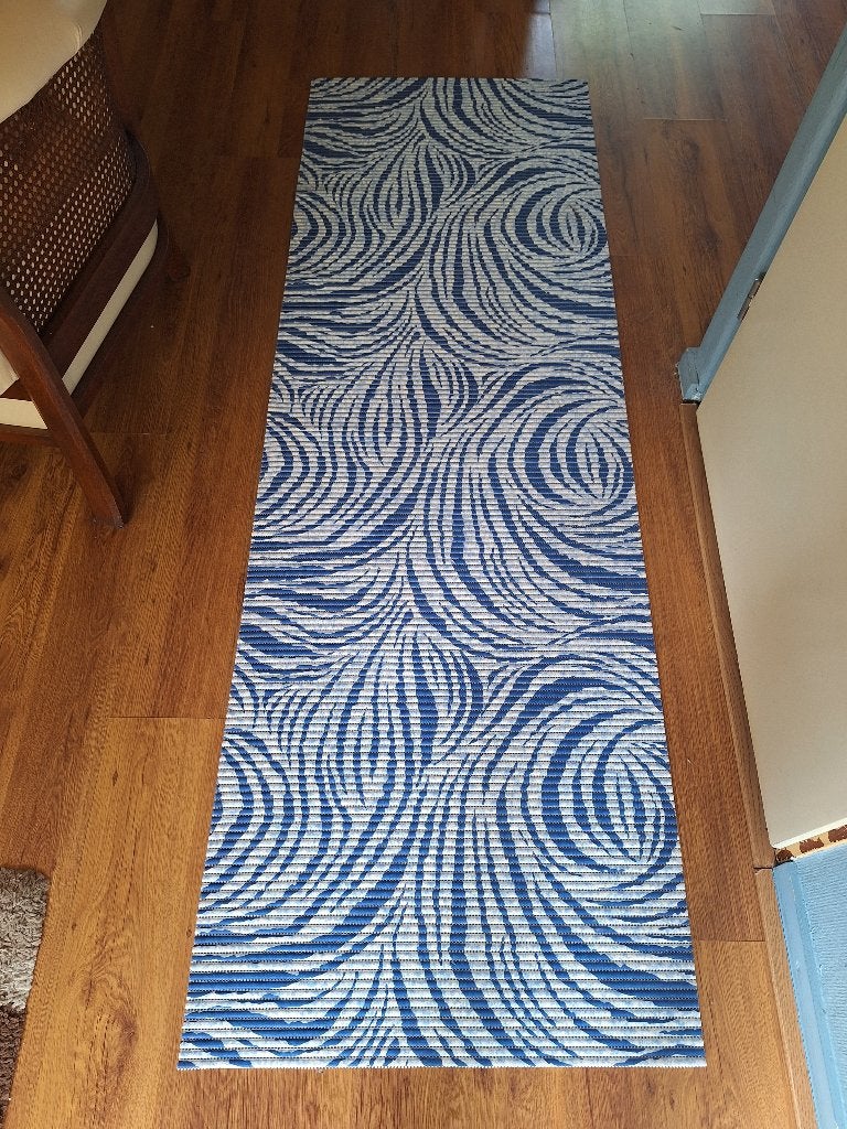 Antislip Loper, Huis en Inrichting, Stoffering | Tapijten en Kleden, Blauw, Rechthoekig, Nieuw, 200 cm of meer