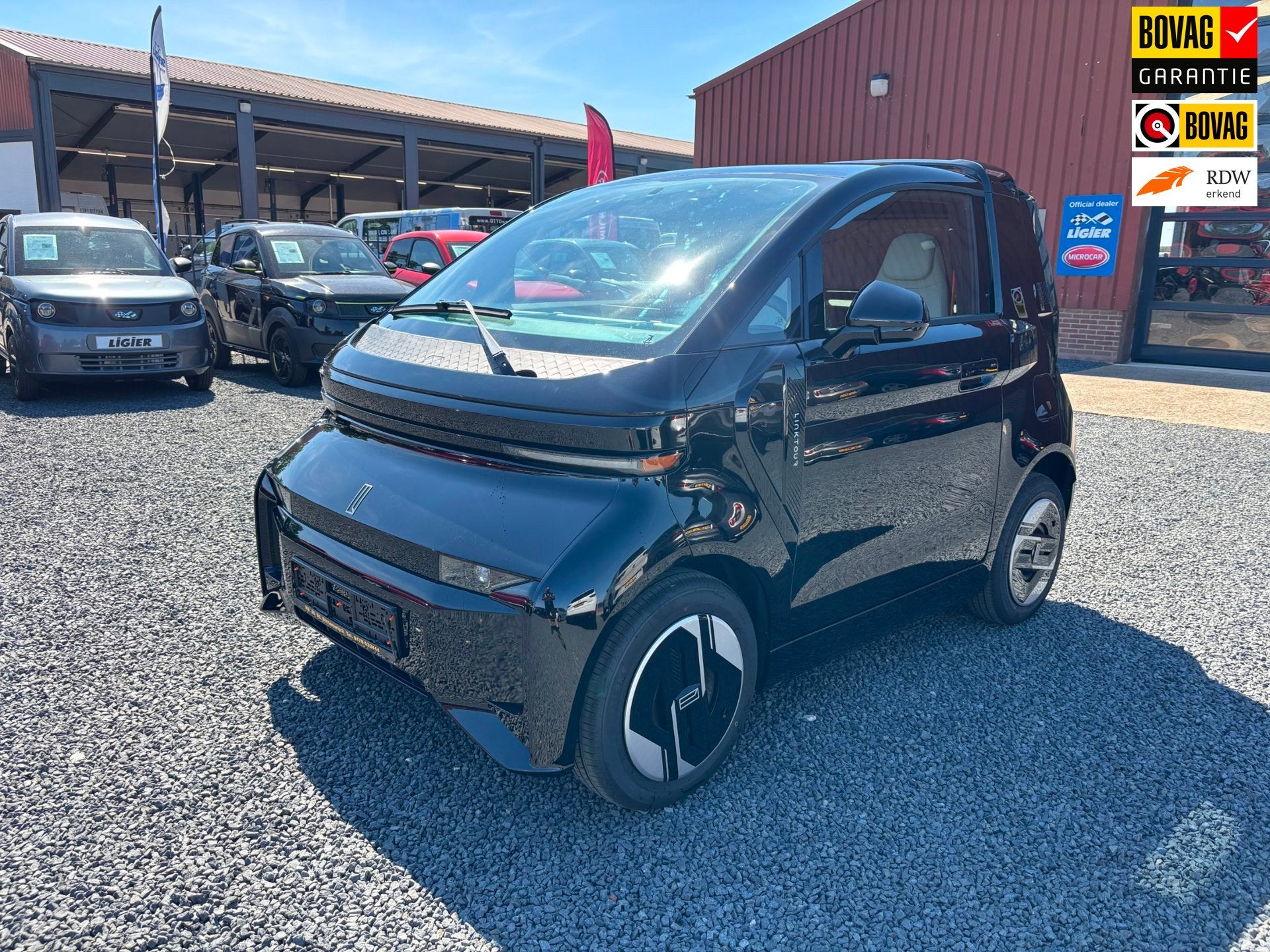 Linktour Alumi 90km/h NIEUW EV Elite+ Airco, Auto's, Achterwielaandrijving, 2 stoelen, 270 min, Te koop