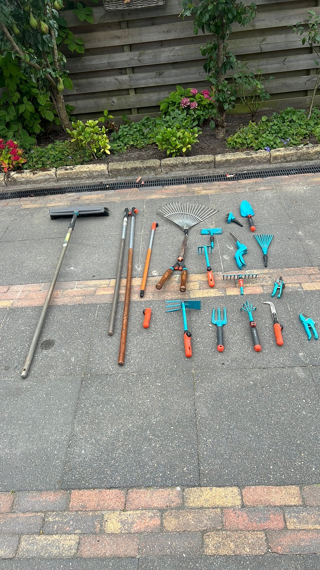 Gardena tuingereedschap set, Ophalen, Gebruikt