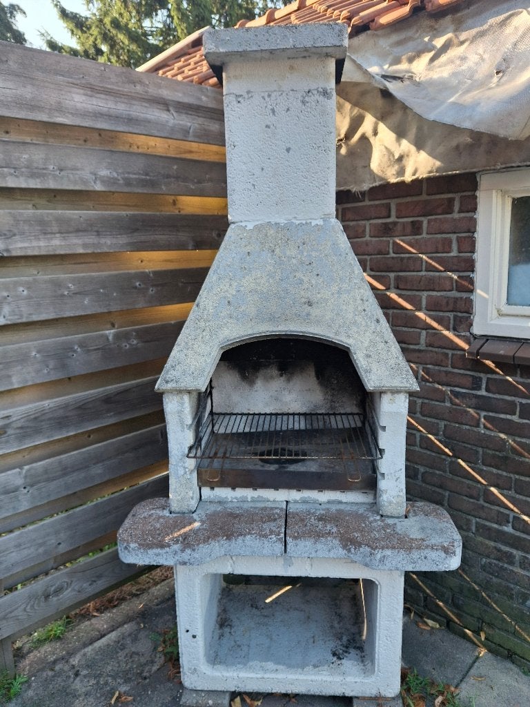Betonnen tuinhaard Gratis!, Ophalen, Gebruikt
