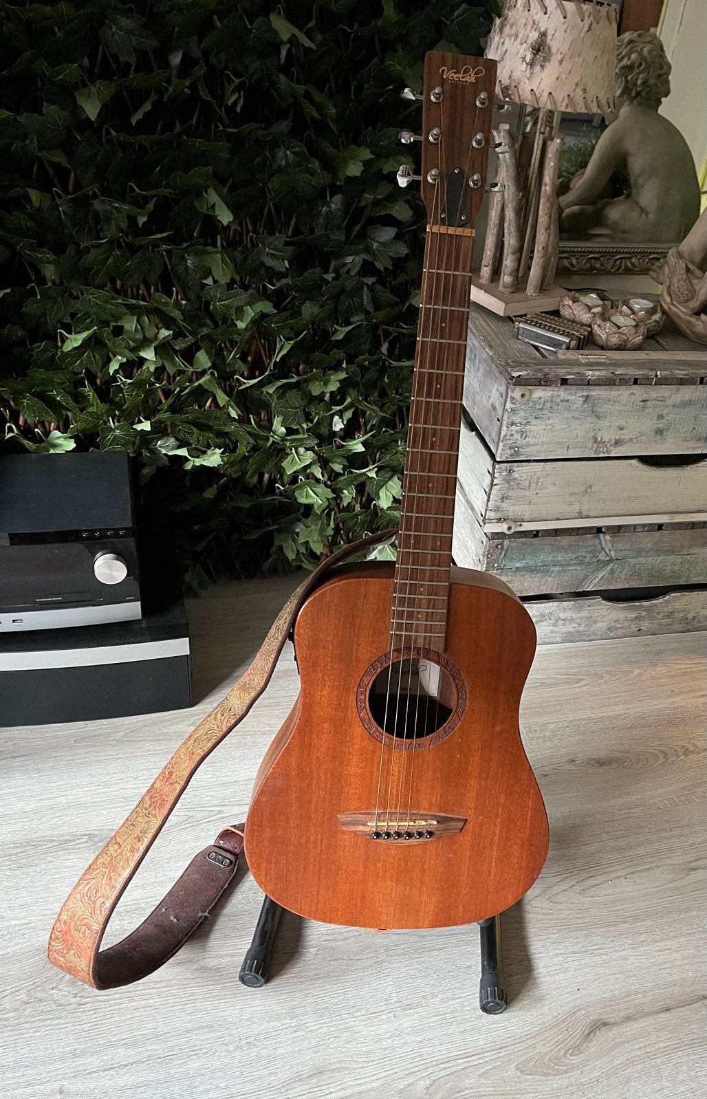 Prachtige driekwart gitaar., Ophalen of Verzenden, Zo goed als nieuw, Klassieke of Spaanse gitaar