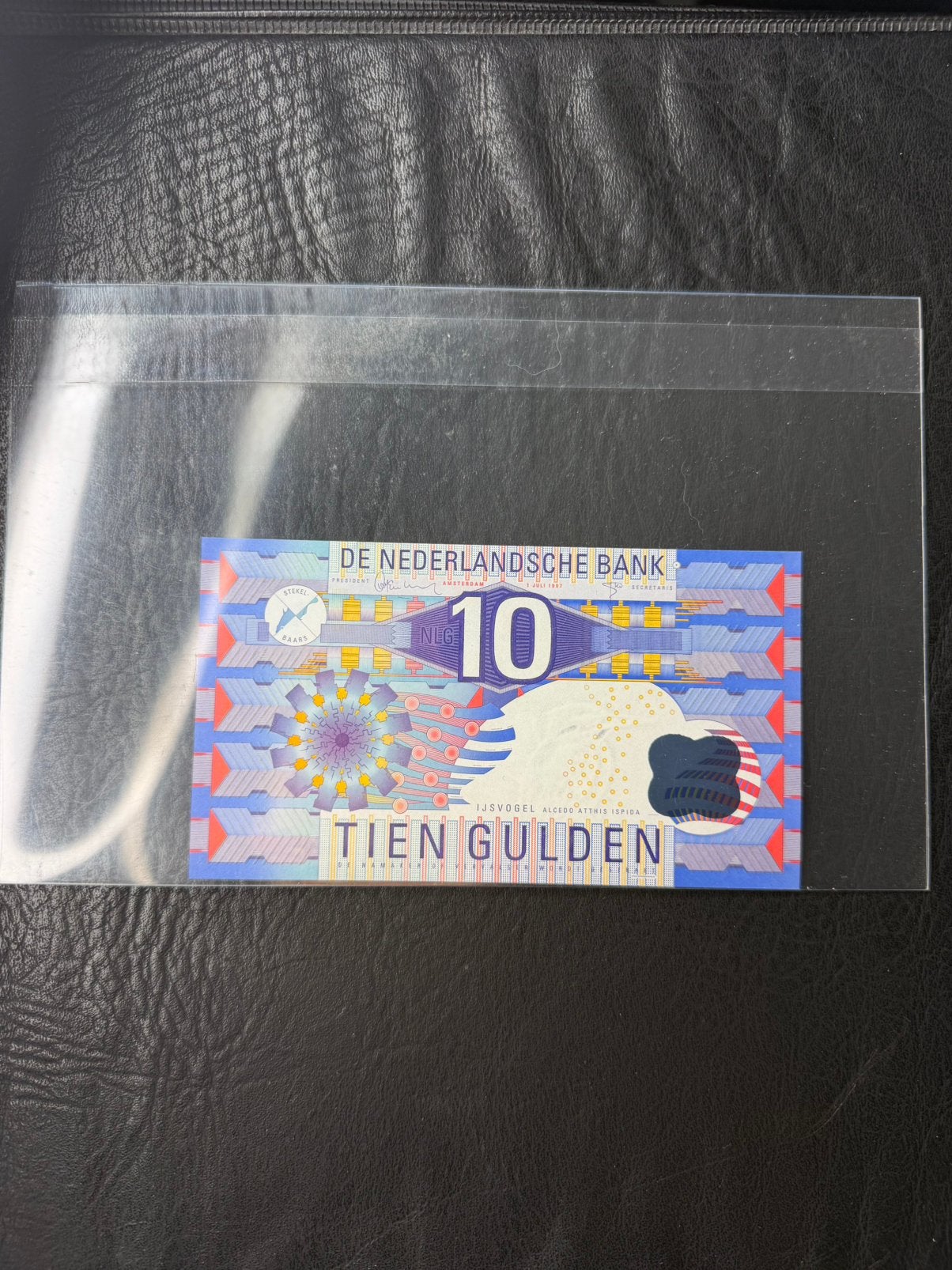 10 gulden Nederland 1997 - UNC – In beschermhoes, Postzegels en Munten, Ophalen of Verzenden, 10 gulden, Los biljet