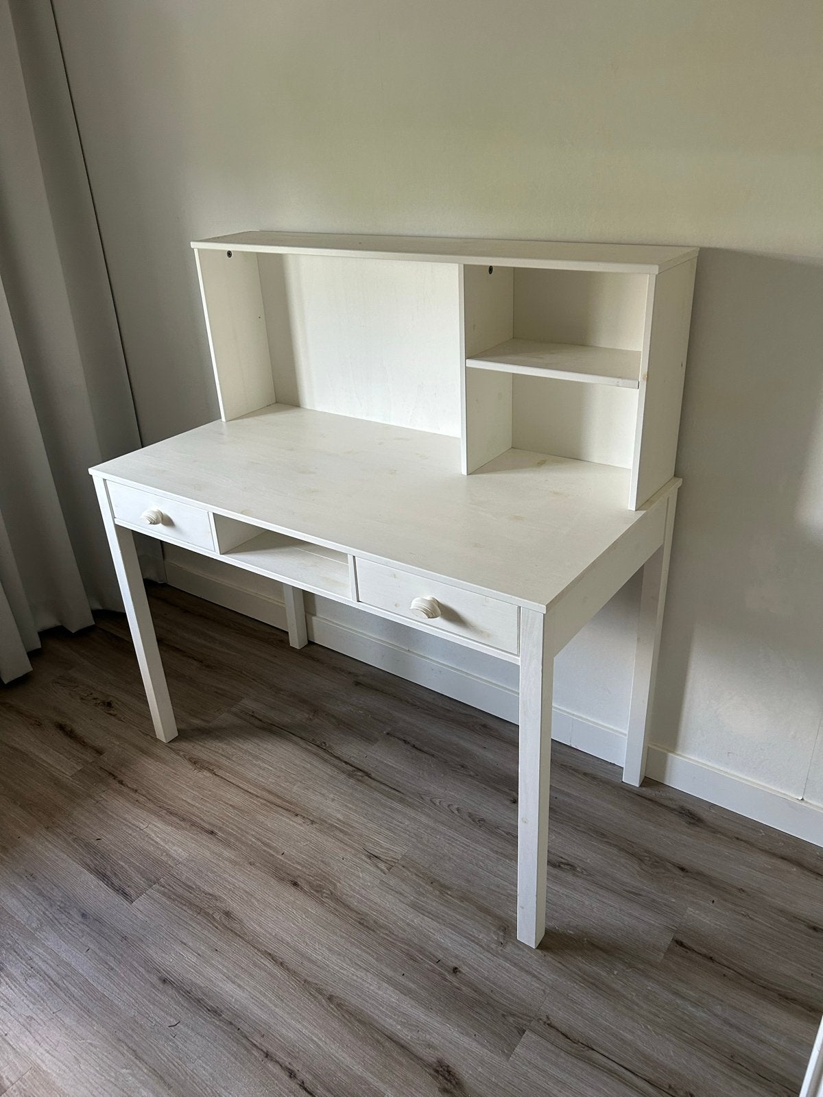 IKEA Bureau met opbouw en 2 lades - ideaal voor kind/puber, Ophalen, Kinderbureau, Zo goed als nieuw, IKEA