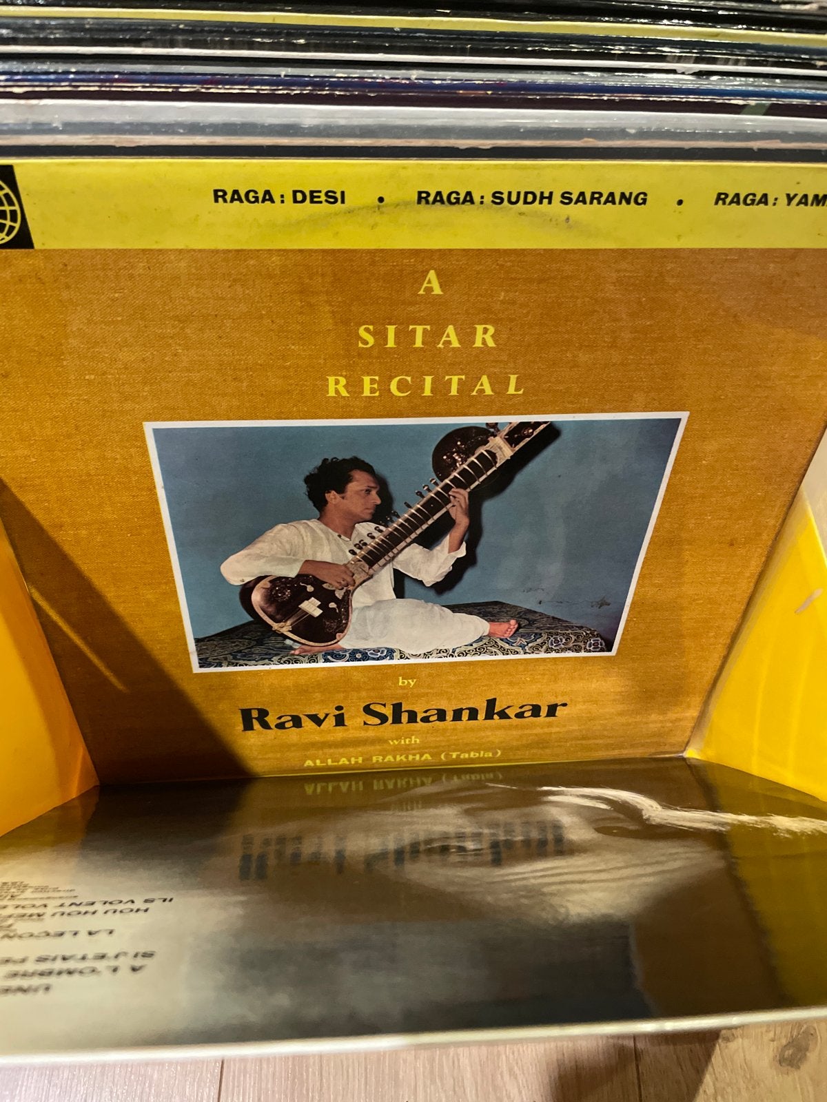 Ravi Shankar - A Sitar Recital (Raga: Desi, Sudh Sarang, Yam, Ophalen, Gebruikt