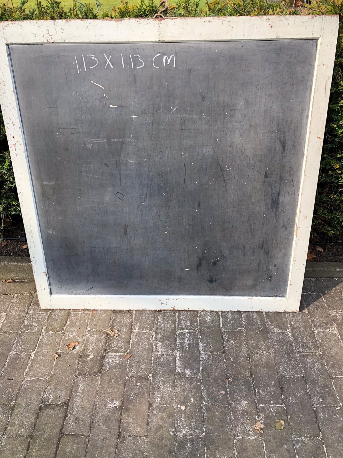 Oud schoolbord, Ophalen, Gebruikt, Krijtbord