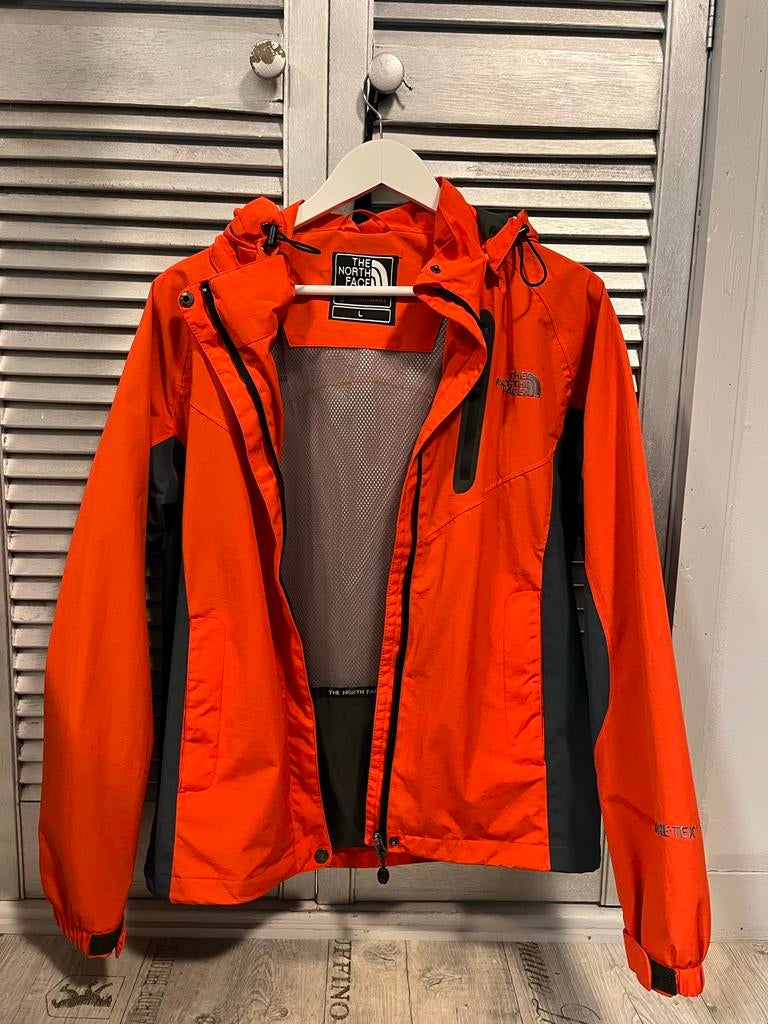 The North Face Summit Series Jas Maat L Oranje/Grijs, Ophalen of Verzenden, Zo goed als nieuw, Maat 42/44 (L), Oranje