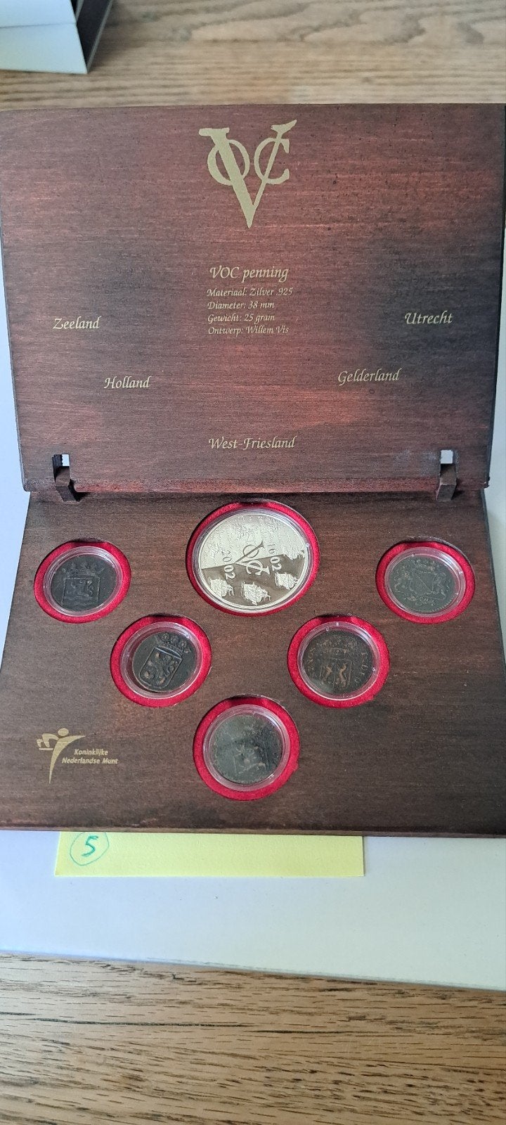 VOC Penningen Collectie - Zilver 925, Ophalen of Verzenden, Nederland, Munten