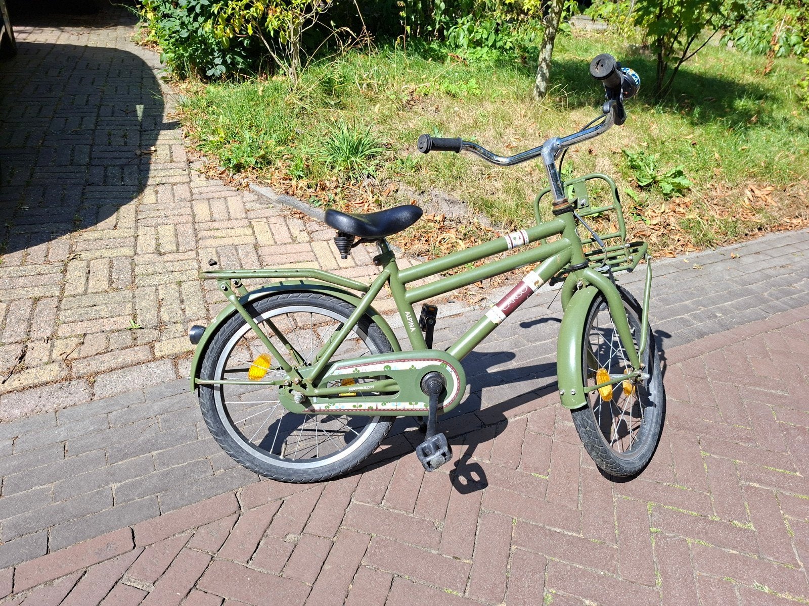 18 inch fiets, Ophalen, Terugtraprem, Gebruikt, Handrem