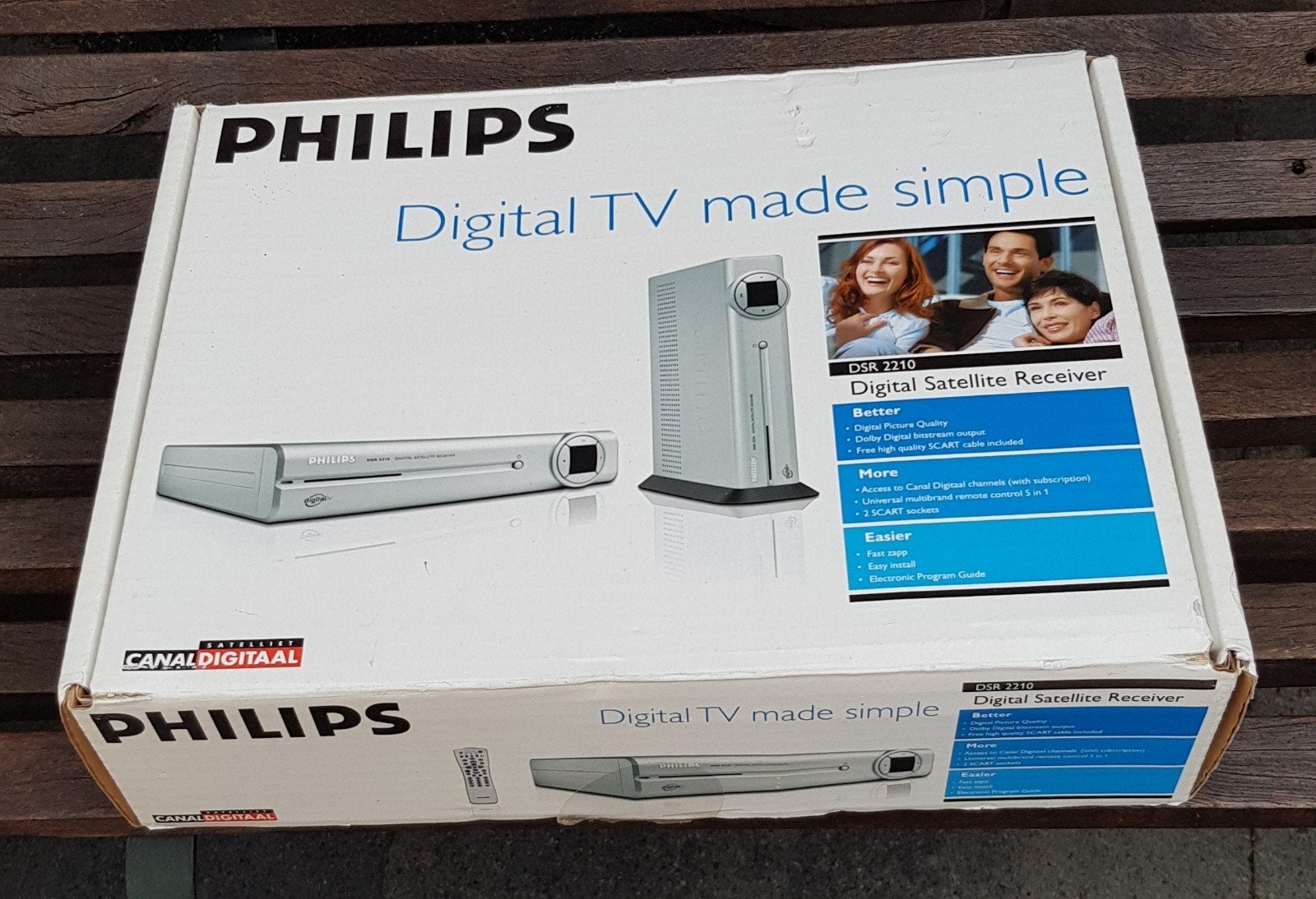 Philips digital TV decoder, Ophalen, Philips
