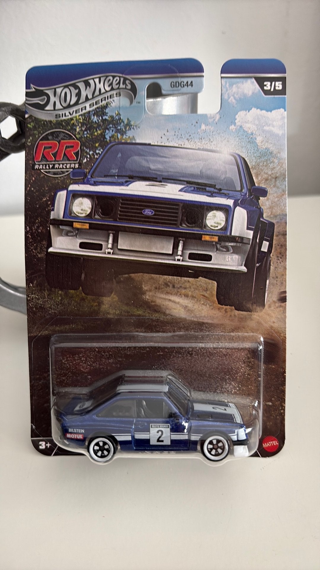 Hot Wheels Ford Escort RS 2000 1/64, Ophalen of Verzenden, Nieuw, Auto
