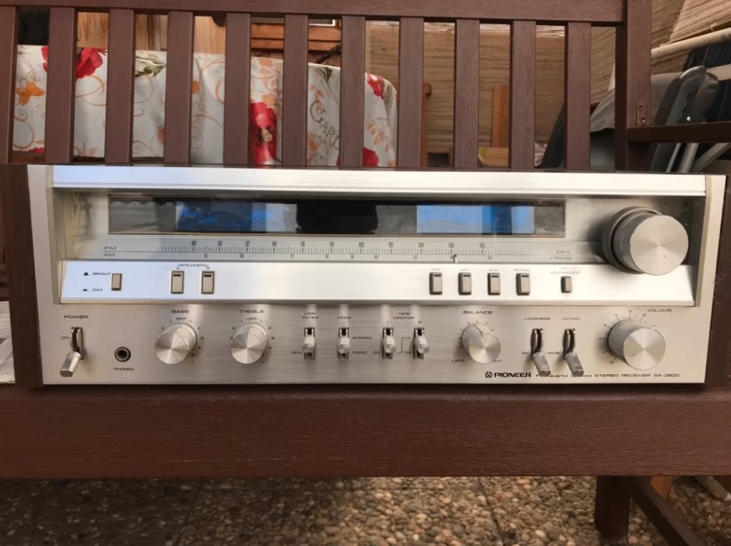 Pioneer SX-3800 vintage HIFI-receiver, Audio, Tv en Foto, Ophalen of Verzenden, Minder dan 60 watt, Pioneer