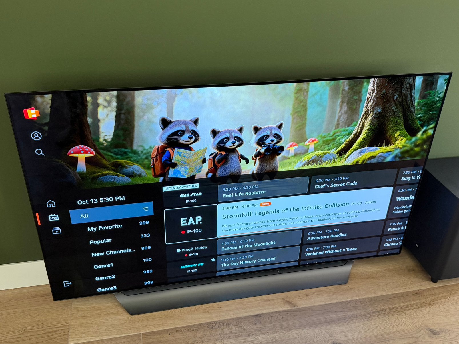 LG OLED65C8PLA (65 inch 4K OLED) – Top beeldkwaliteit, incl., Ophalen, Zo goed als nieuw